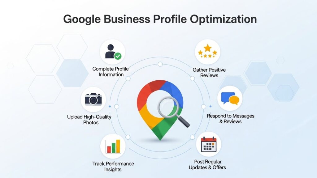 Google Business Profile Optimization for Construction Business