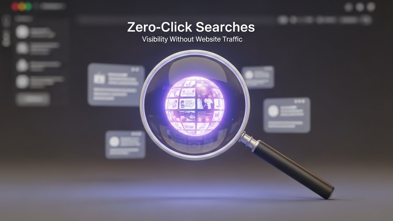 Zero-Click Searches: How to Win Visibility Without Website Traffic