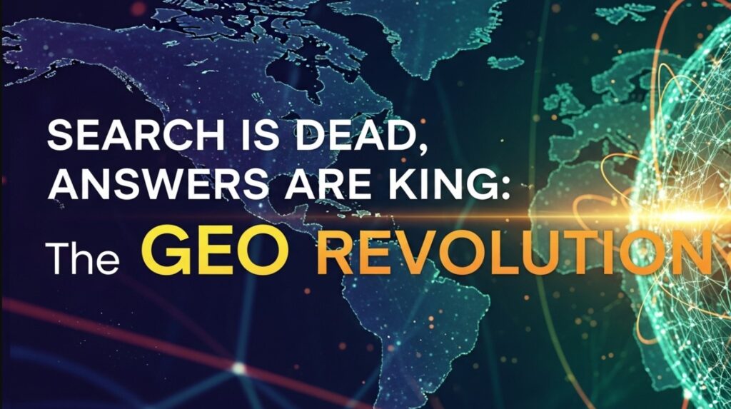 Search Is Dead, Answers Are King