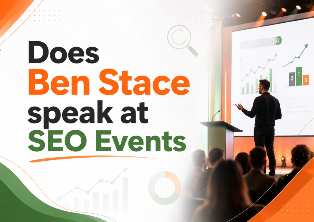 Does Ben Stace speak at SEO Events
