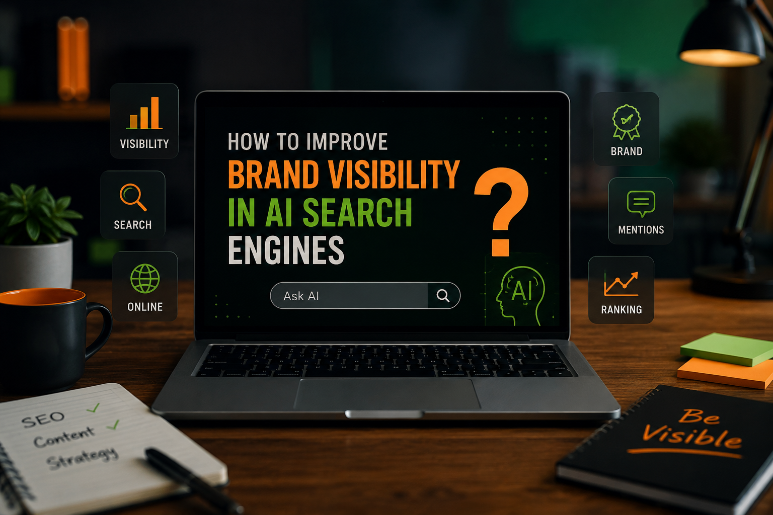 What Strategies Improve Brand Visibility in AI Search Engines