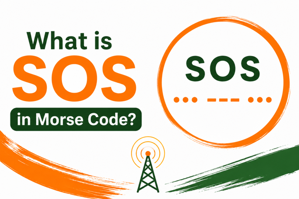 SOS Morse Code